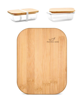 Eco-Lunchbox - Brotdose mit Renew-able Lasergravur